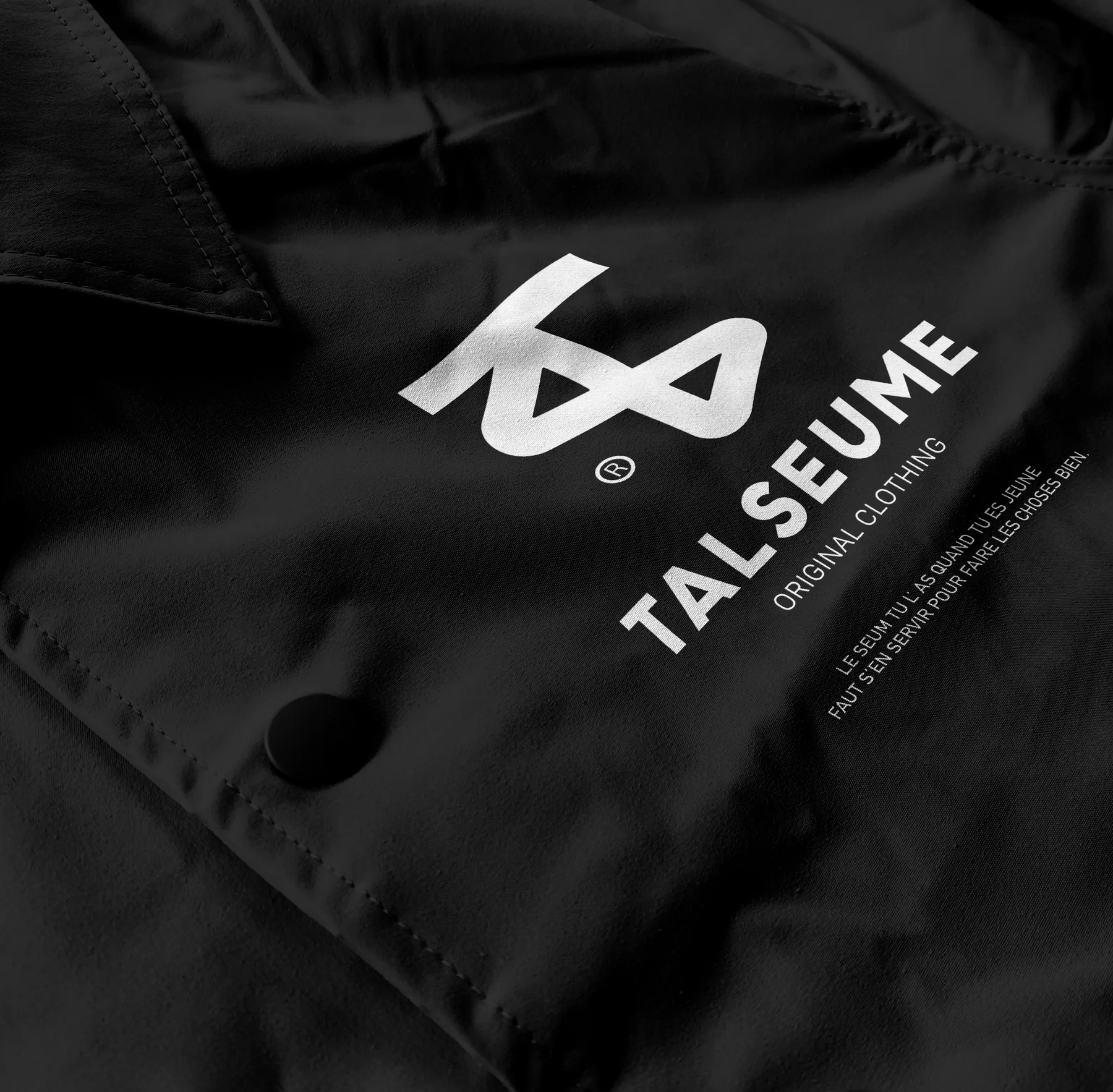 Veste coach streetwear — Talseume